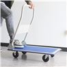 CARRETILLA METALICA PLEGABLE CON RUEDAS MAX 300KG 870X610MM BLIM - BL0292-2