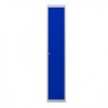 TAQUILLA METÁLICA 1 PUERTA 1800X300X500MM AZUL CROMAD