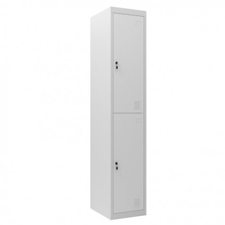 TAQUILLA METÁLICA 2 PUERTAS 1800X300X500MM CROMAD