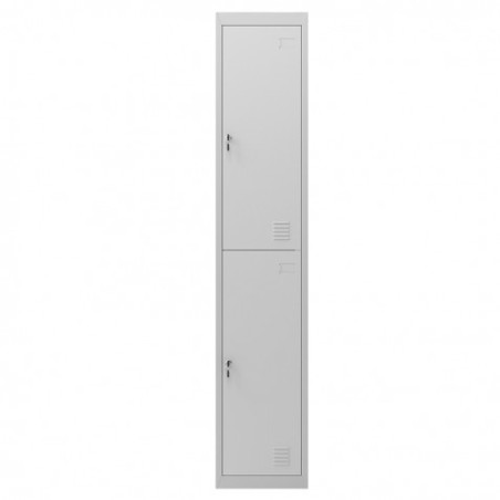 TAQUILLA METÁLICA 2 PUERTAS 1800X300X500MM CROMAD