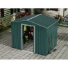 CASETA DE METAL | PUERTAS CORREDERAS 185.5X245X208CM (4.5M2) VERDE SUNGARDE