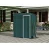 CASETA DE METAL | PUERTAS CORREDERAS 91X151X182CM (1.37M2) VERDE SUNGARDEN