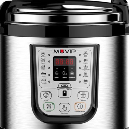 OLLA A PRESIÓN PROGRAMABLE 6 LITROS | 15 PROGRAMAS 1000W MUVIP