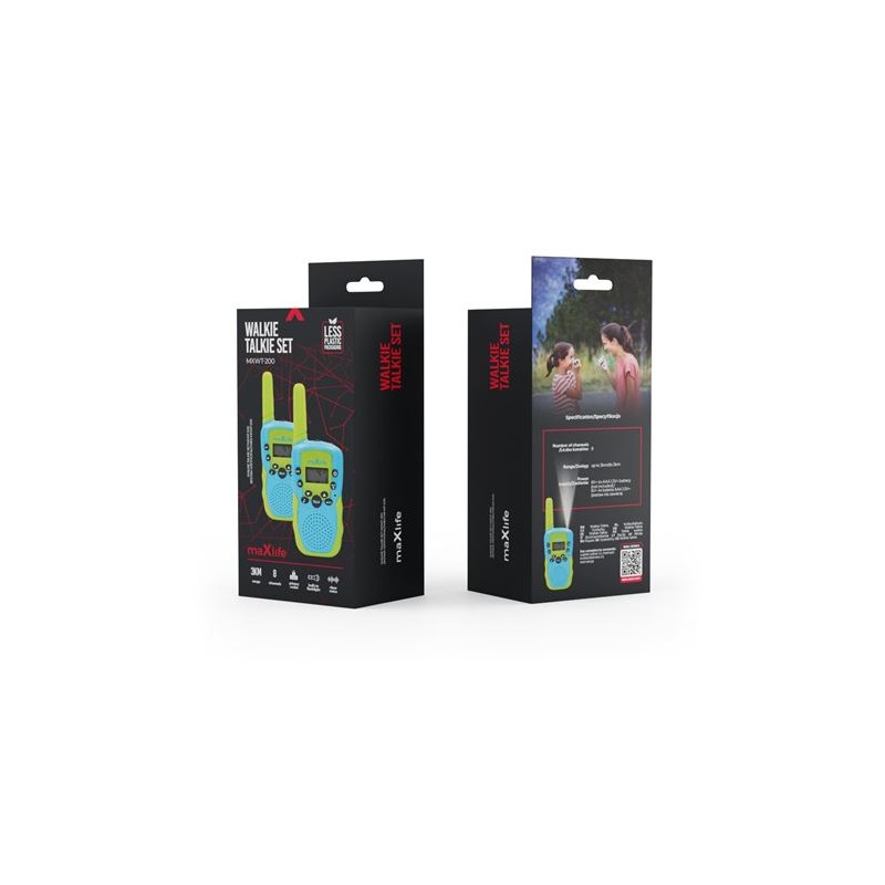 PACK 2 WALKIE TALKIE MXWT-200...