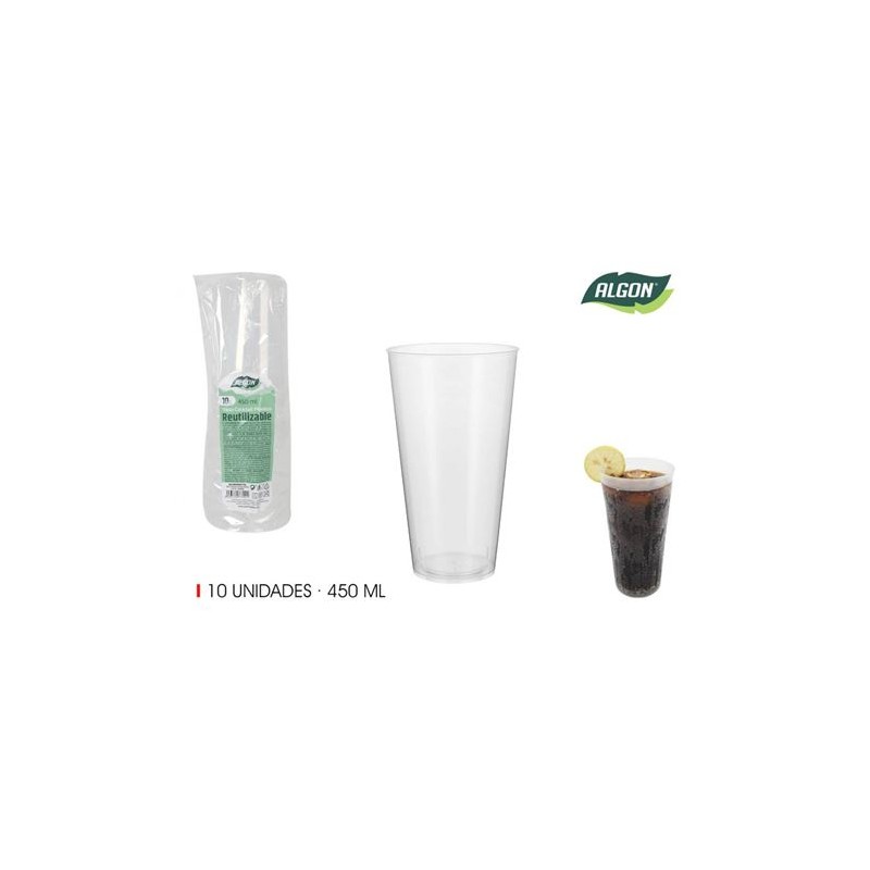SET 10 VASOS COCKTEL / COMBINADO...