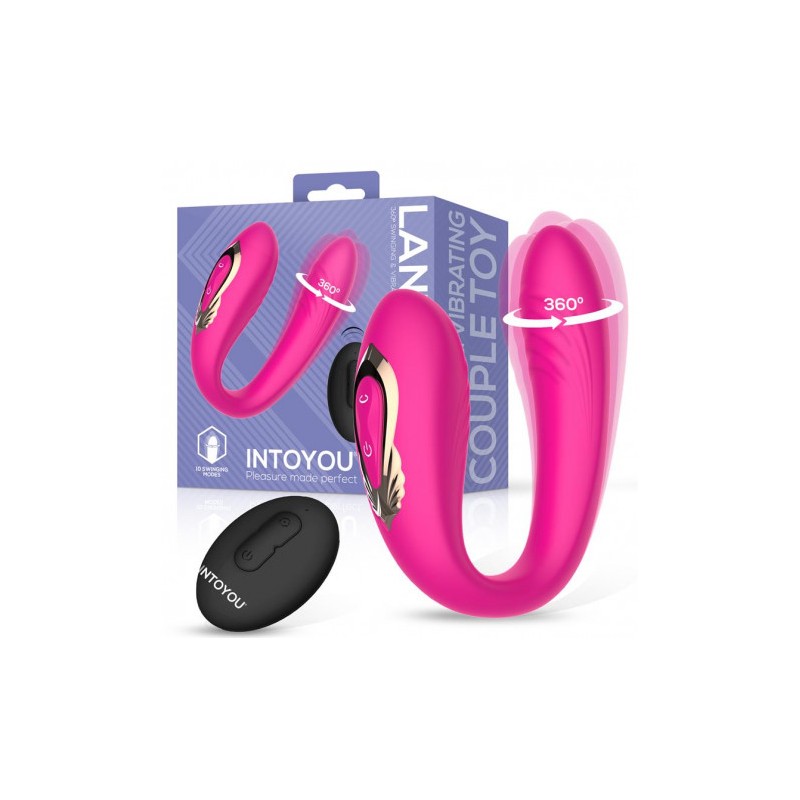 VIBRADOR PARA PAREJAS CON ROTACION...