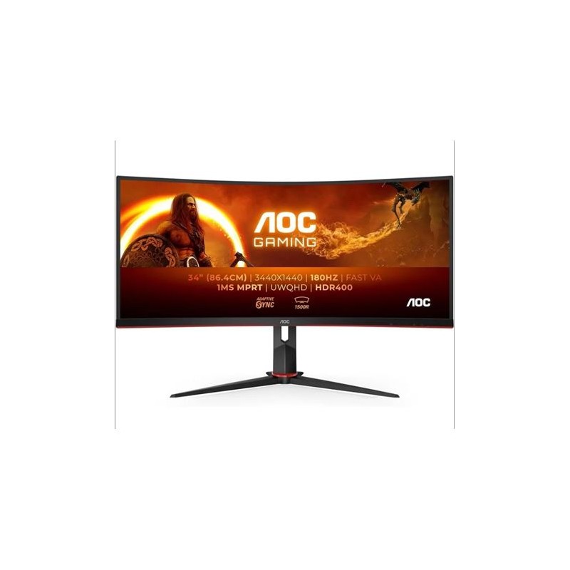 MONITOR GAMING AOC G4 CURVO 34" | 1MS...