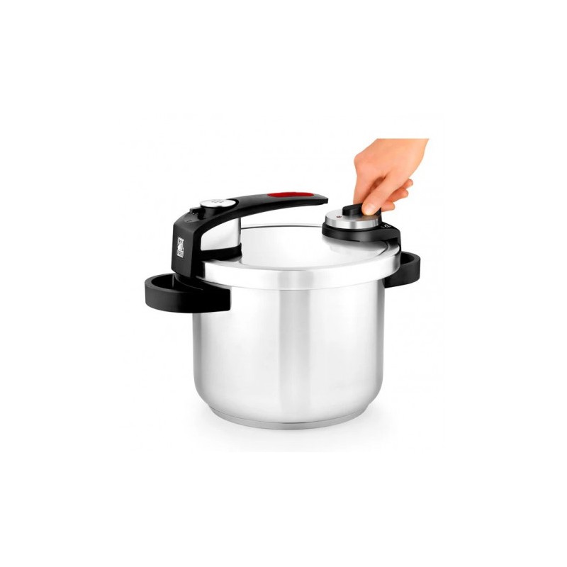 OLLA RAPIDA TEKNA 22CM 7 LITROS INOX BRA
