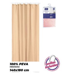 CORTINA DE BAÑO 140X180...