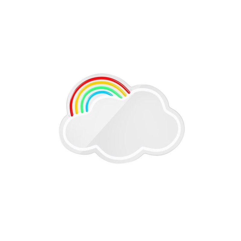 ESPEJO DECORATIVO CON NEON LED CLOUD...