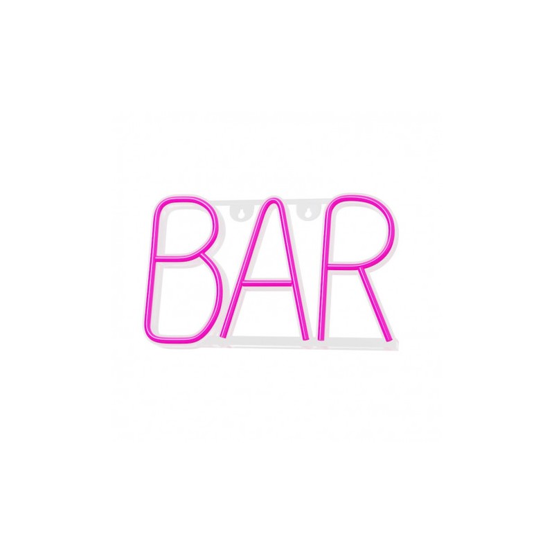 LAMPARA DECORATIVA NEON LED BAR FOREVER
