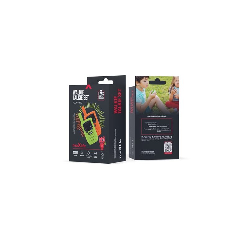 PACK 2 WALKIE TALKIE MXWT-100 VERDE...