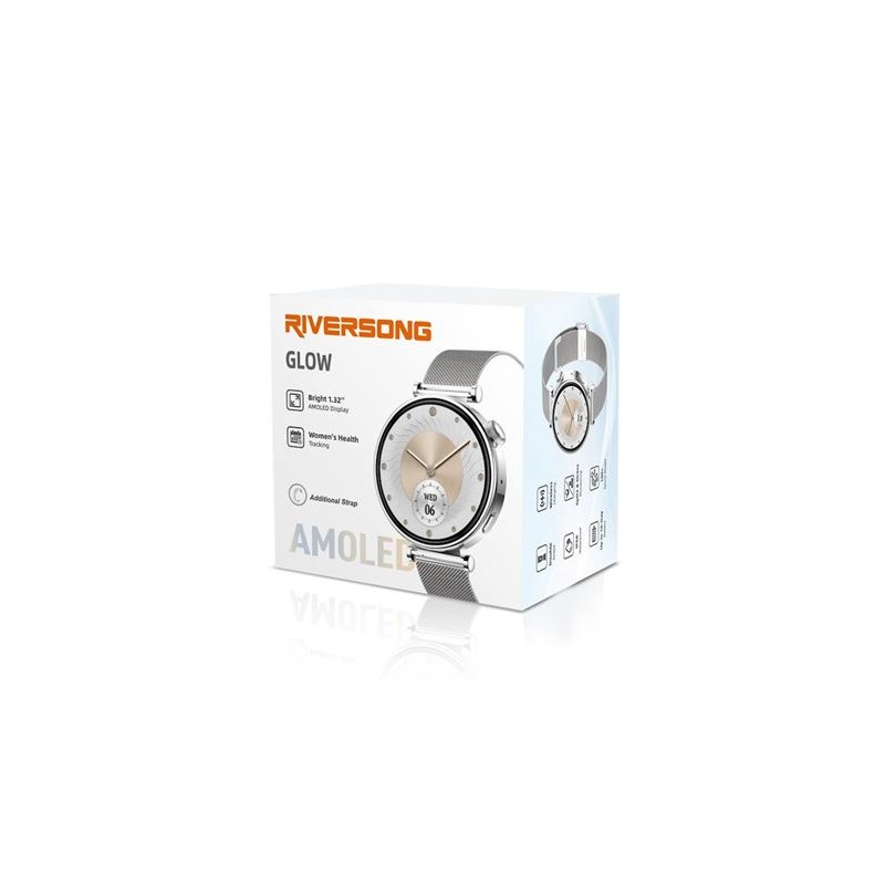 SMARTWATCH AMOLED GLOW SILVER SW906...