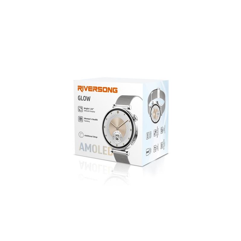 SMARTWATCH AMOLED GLOW SILVER SW906...