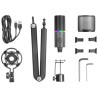 MICROFONO MMIC-XT NEGRO | BRAZO REGULABLE | RGB | ACCESORIOS | MARS GAMING