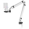 MICROFONO MMIC-XT BLANCO | BRAZO REGULABLE | RGB | ACCESORIOS | MARS GAMING