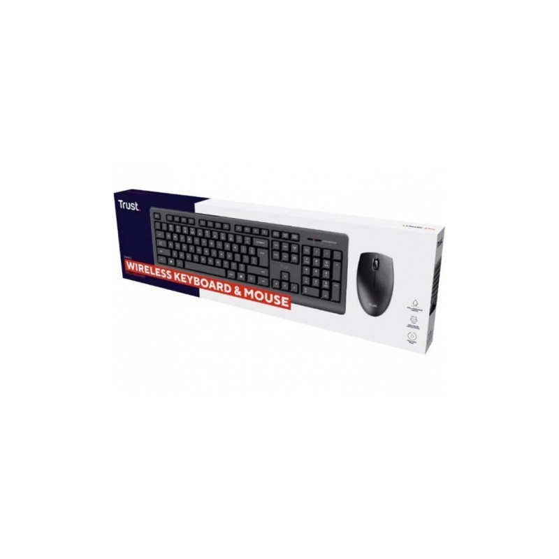 KIT TECLADO Y RATON WIRELESS PRIMO TRUST