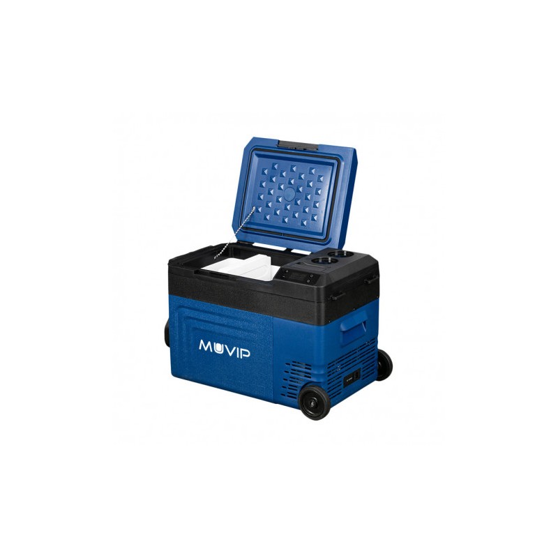 NEVERA PORTATIL CON COMPRESOR 22 LITROS 60W DOBLE ZONA MUVIP