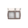 NEVERA PORTATIL CON COMPRESOR 41 LITROS 60W DOBLE ZONA MUVIP