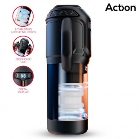 MASTURBADOR MASCULINO AUTOMATICO CLIMAX ZYON ACTION