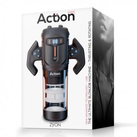 MASTURBADOR MASCULINO AUTOMATICO CLIMAX ZYON ACTION