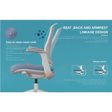 SILLA OFICINA GAMA SENIOR SE1800 CROMAD