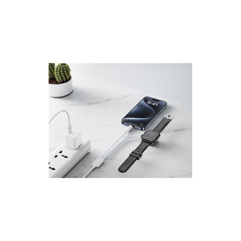 CABLE 2 EN 1 60W TIPO C + CABLE CARGA...
