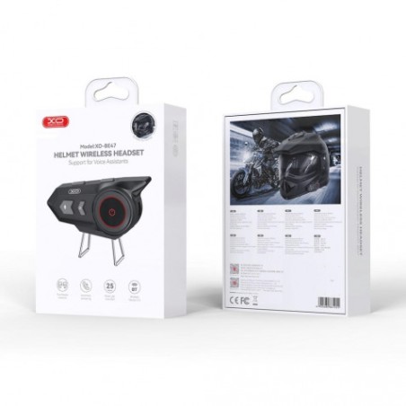 INTERCOMUNICADOR BLUETOOTH PARA CASCO MOTO BE47 XO