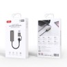 ADAPTADOR DE RJ45 A USB-A Y USB-C HUB018 XO