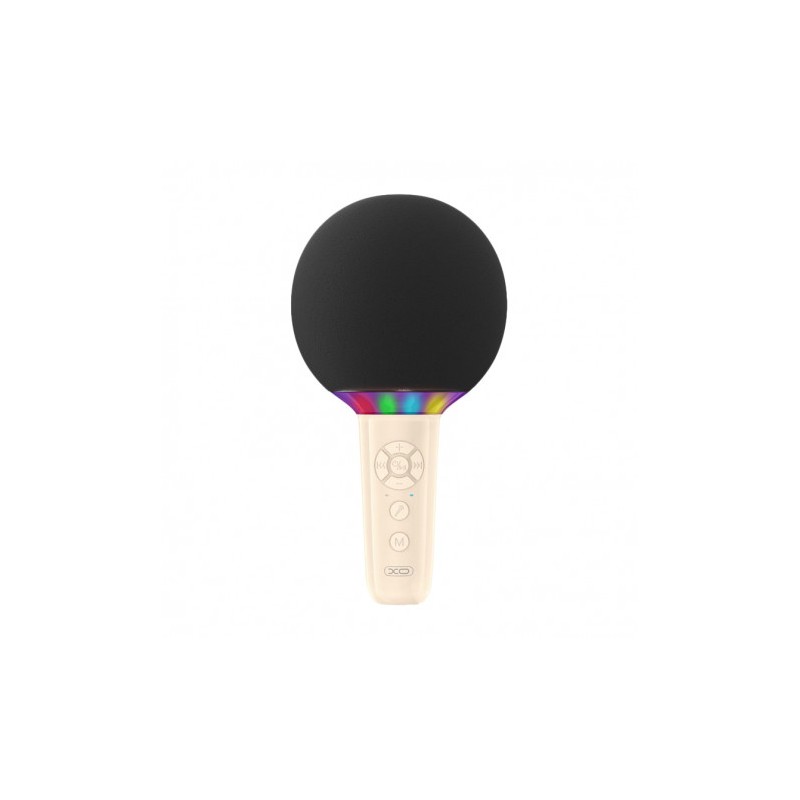 MICROFONO INALAMBRICO PARA KARAOKE BE50 BEIGE XO