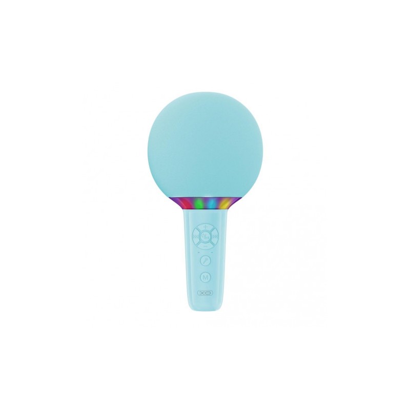 MICROFONO INALAMBRICO PARA KARAOKE BE50 AZUL XO