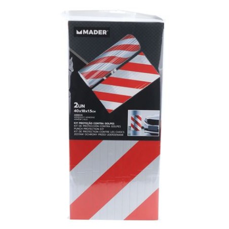 KIT DE PROTECCION CONTRA GOLPES 40X18X1.5CM DY4 2 UNIDADES MADER