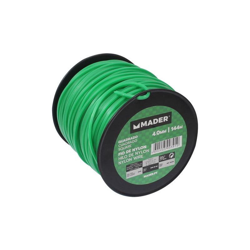 HILO NYLON CUADRADO 4mmX144mts. MADER