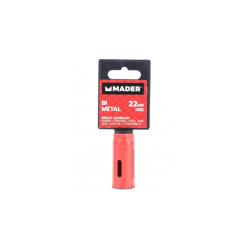 SIERRA CORONA BI-METAL HSS 22MM MADER