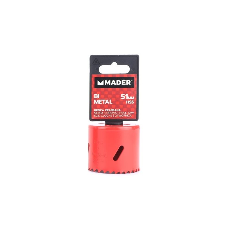 SIERRA CORONA BI-METAL HSS 51MM MADER