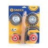 KIT RASCADOR + CEPILLO 7 UNIDADES SINDEX