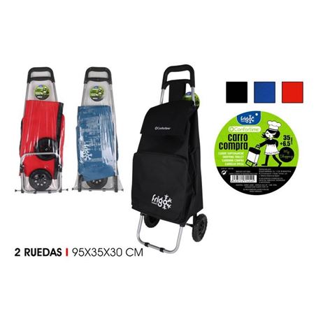 CARRO DE LA COMPRA 2 RUEDAS FRIGO 24L COLORES SURTIDOS CONFORTIME - BY01011471454