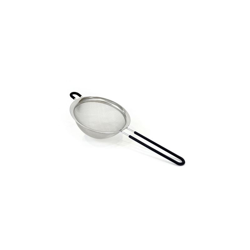 COLADOR ACERO CON MANGO PLASTICO 12CM...