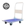 CARRETILLA METALICA PLEGABLE CON RUEDAS MAX 150KG 810X470MM BLIM - BL0291