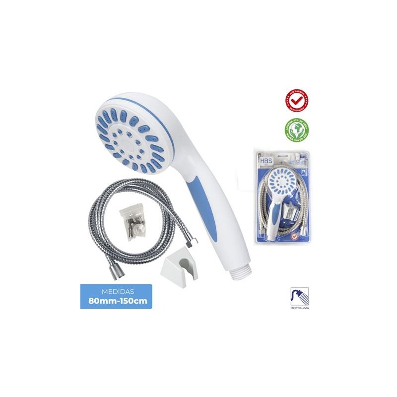 CONJUNTO DE DUCHA TELENO BLANCO HBS