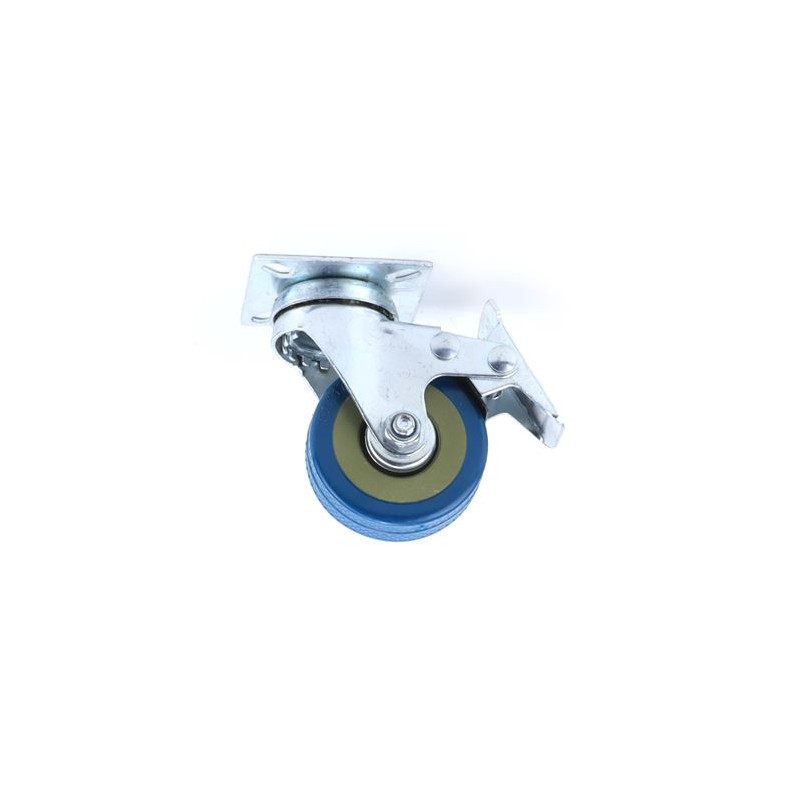 RUEDA GIRATORIA 50MM CON FRENO MADER