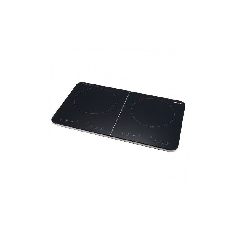 COCINA DE INDUCCIÓN 2 FUEGOS 3500W MUVIP