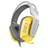 AURICULAR GAMING G10 | XBOX | PS5 | PS4 | SWITCH | PC | AMARILLO COOLSOUND