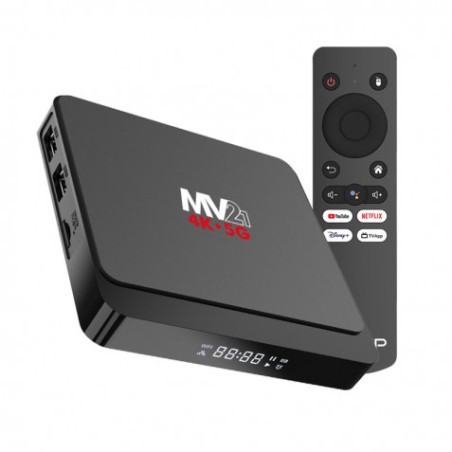 MINI PC SMART TV MV21 4K 5G | ANDROID 13 QUAD CORE | 2GB RAM | 16GB | MUVIP