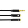 CABLE NBR197 MINI JACK A 2 MINI JACK HEMBRAS AUDIO + MICROFONO XO - XONBR197-4