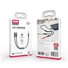 CABLE NBR197 MINI JACK A 2 MINI JACK HEMBRAS AUDIO + MICROFONO XO - XONBR197-5