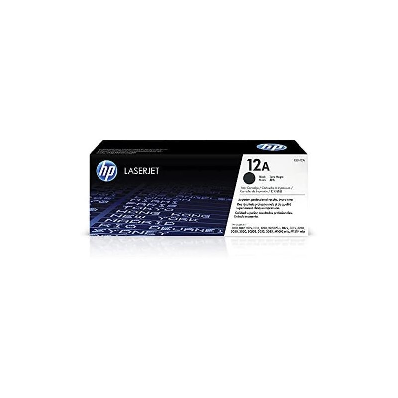 TONER ORIGINAL HP N 12A NEGRO