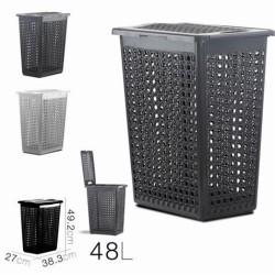 CESTA ROPA RECTANGULAR CON...