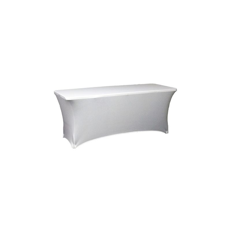 FUNDA PARA MESA RESINA 150CM BLANCA