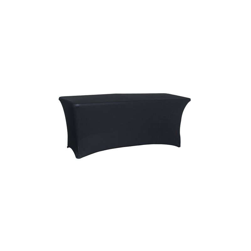 FUNDA PARA MESA RESINA 150CM NEGRA